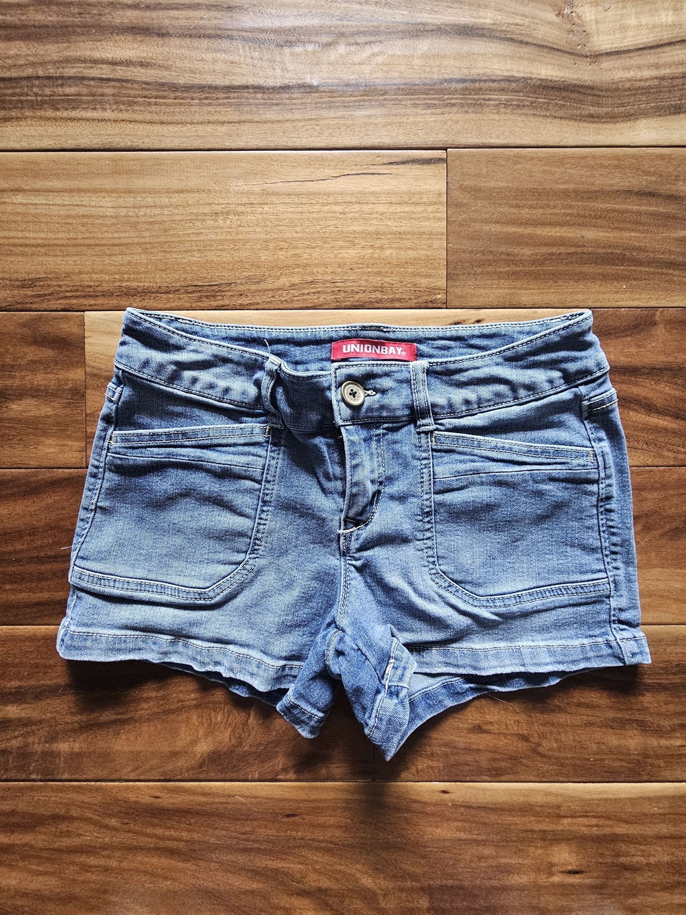UNIONBAY Light Blue Denim Shorts 5